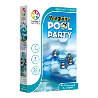Joc logic SmartGames, Penguins Pool Party, pentru jucatori de peste 6 ani Joc logic SmartGames, Penguins Pool Party, pentru jucatori de peste 6 ani